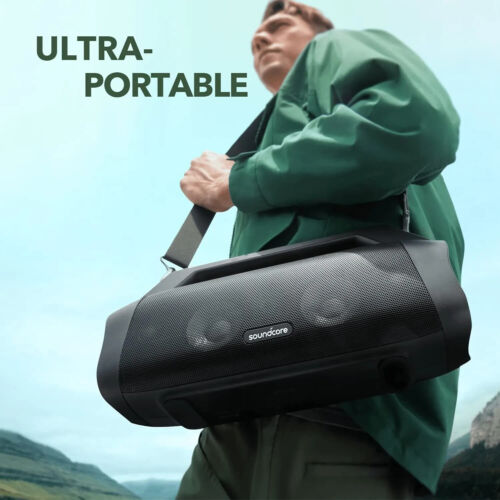 Soundcore Motion Boom Plus Outdoor Speaker For Camping Bluetooth 5.3 20H IP67 - Picture 2 of 7