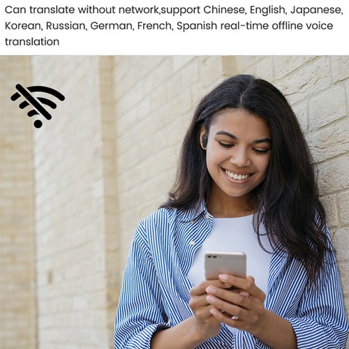 144 Language Translator Earbuds M8 Wireless Bluetooth Two Way Translator Device - Picture 4 of 11