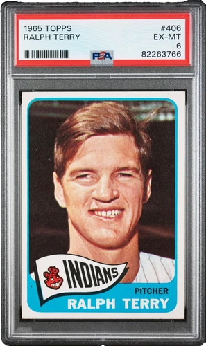 Ralph Terry Trading Cards