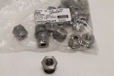 Lot of 20 - Size 3/4 x 1/4" Steel Black Pipe Hex Bushing Class 150 - Made in USA