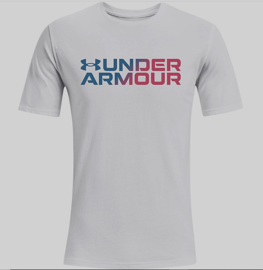 Under Armour Shirt, Men's Medium, UA Gradient  Wordmark, SS, New with Tags