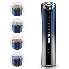 Microcurrent Facial Device Facial Massager 6 in 1 Home Use Skin Tightening Blue