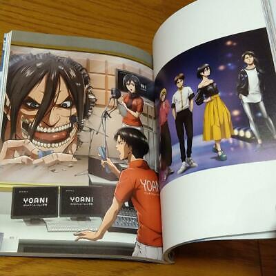 Attack on Titan Anime Illustrations Art Book Shingeki no Kyojin from Japan  Book