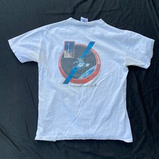 Vintage 1990s NASA Lockheed Martin Tshirt UHF Atlas missle ICBM