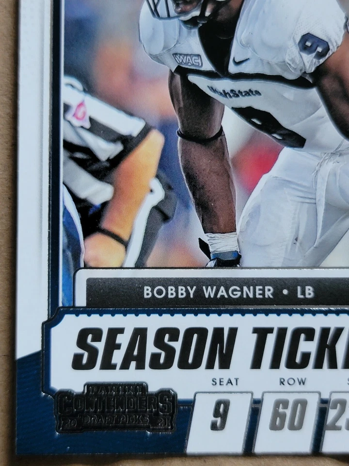 Bobby Wagner 2021 Panini Contenders Season Ticket Football Card #84 - Image 4 of 4