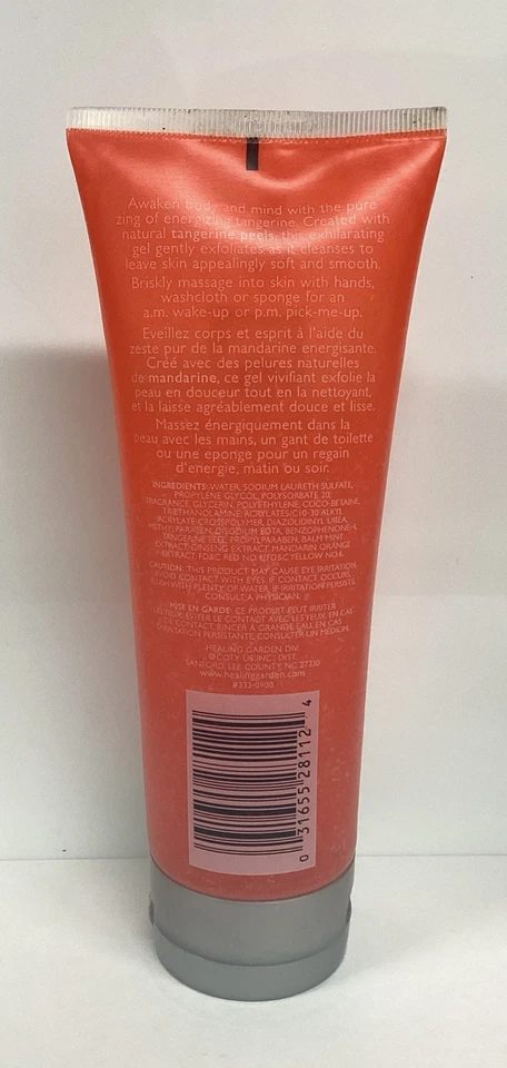 Limpiador corporal The Healing Tangerinetherapy Sunnyside Up 7 oz como en la foto, ¡sin caja! Foto 4 de 4