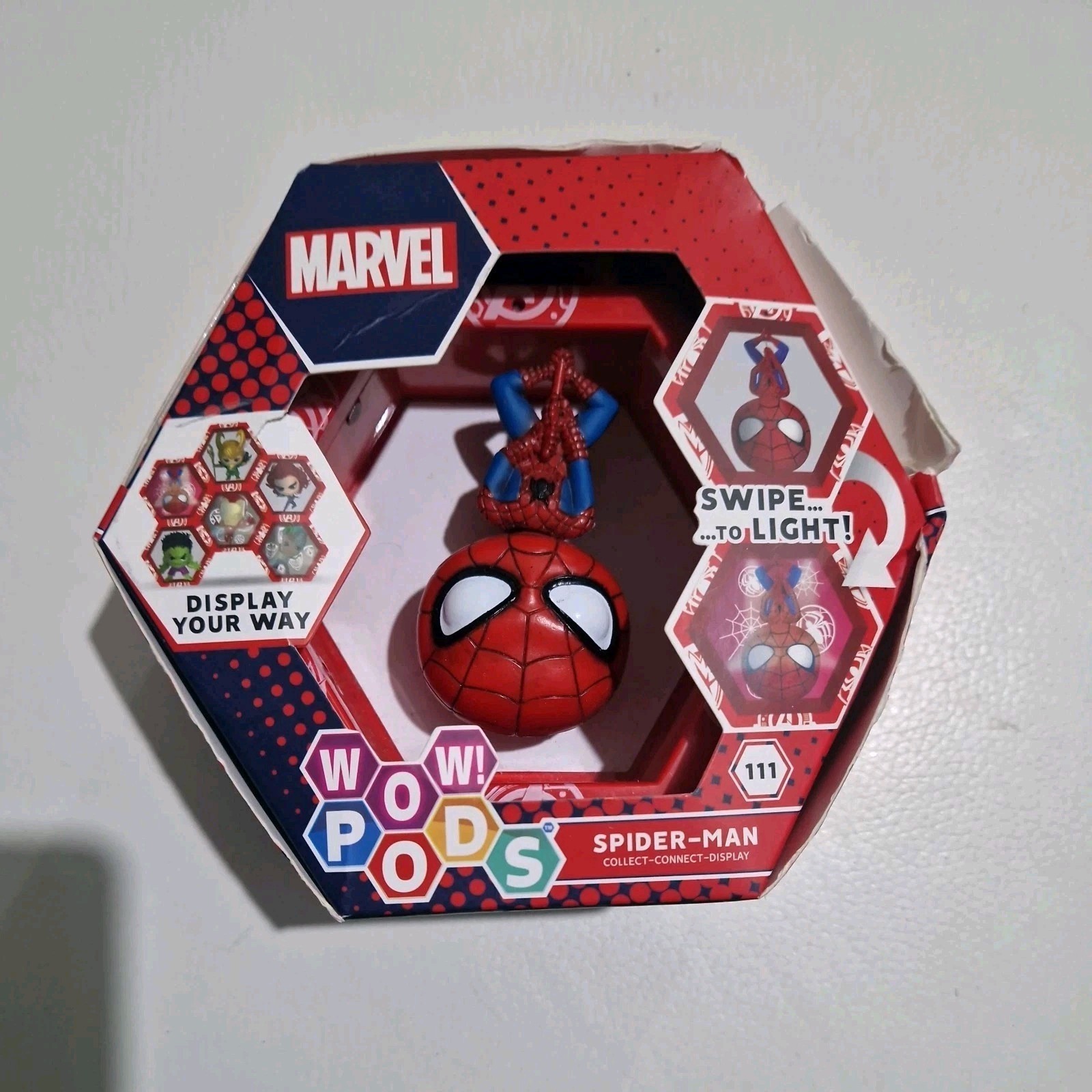 WOW PODS Avengers Collection -  Spiderman Limited Edition  Superhero Lig