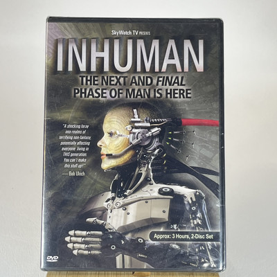 SkyWatch TV INHUMAN The Next and Final Phase of Man is Here DVD Set - NEW