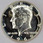 1969 S Gem Proof Cameo Kennedy Half Dollar 40% Silver