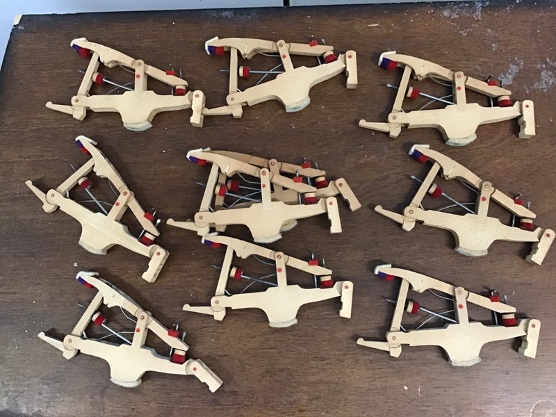 10 Chickering grand piano wippens action parts good used 1920s
