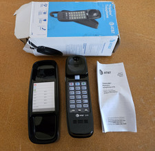 AT T 210 Trimline Telephone with memory MISSING BUNGIE CORD Parts Repair