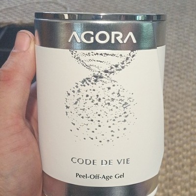 AGORA Code de Vie Peel-Off-Age Gel Paraben-Free Aloe Vera Pomegranate 50ml