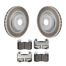 Transit Auto KGF-103253 Brake Disc and Pad Kit Front for Genesis G70 Kia Stinger