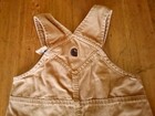 Carhartt Infant Canvas Bib Overalls Size 24M Brown 100% Cotton — photo 4