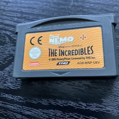 Findet Nemo & Die Unglaublichen Gameboy Advance GBA Original Nintendo Cart