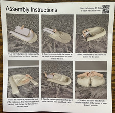 Blissful Beginnings Infant Lounger Portable Machine Washable Beige