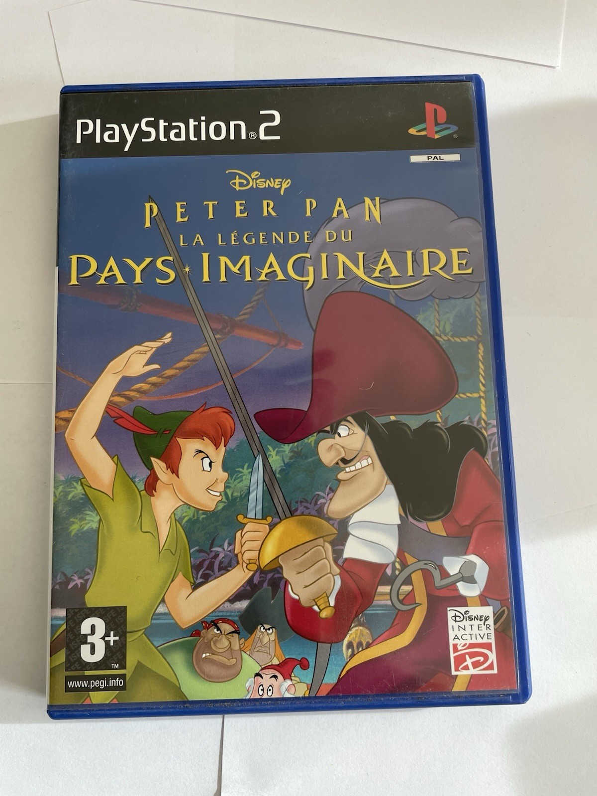 PETER PAN LA LEGENDE DU PAYS IMAGINAIRE SONY PLAYSTATION 2 PS2 EDITION PAL