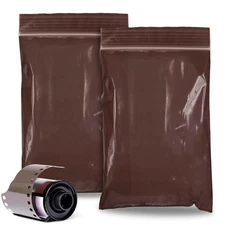 Amber Zip Bags 4x6 UV PROTECTION 3 mil