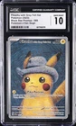 2023 POKEMON X VAN GOGH 085 PIKACHU WITH GREY FELT HAT CGC 10