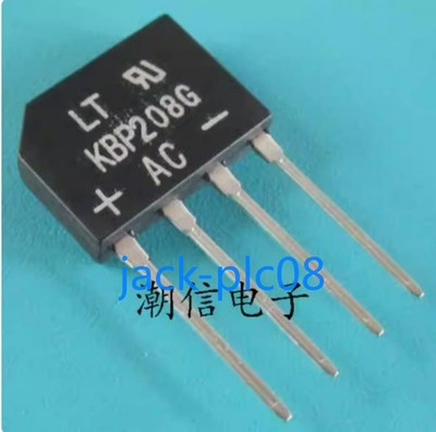 10 PCS NEW KBP208 KBP208G rectifier bridge stack 2A 800V