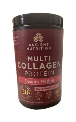 Ancient Nutrition  Multi Collagen Protein Beauty Within Guava Passion fruit 1lb