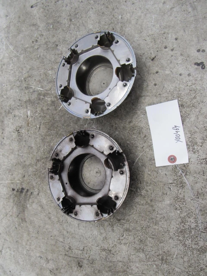 1999 2000 Lincoln Navigator 16' wheel rim center hub cap trim set of two OEM Foto 4 de 4