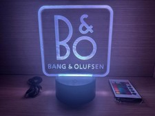 READ INFO - Lampara Led RGB Logo B&W Bowers & and Wilkins Nautilus 805 DM5 607 M