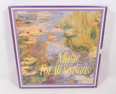 MUSIC FOR ALL SEASONS Reader's Digest 8x LP Box Set SEALED NEW 1987 Classical