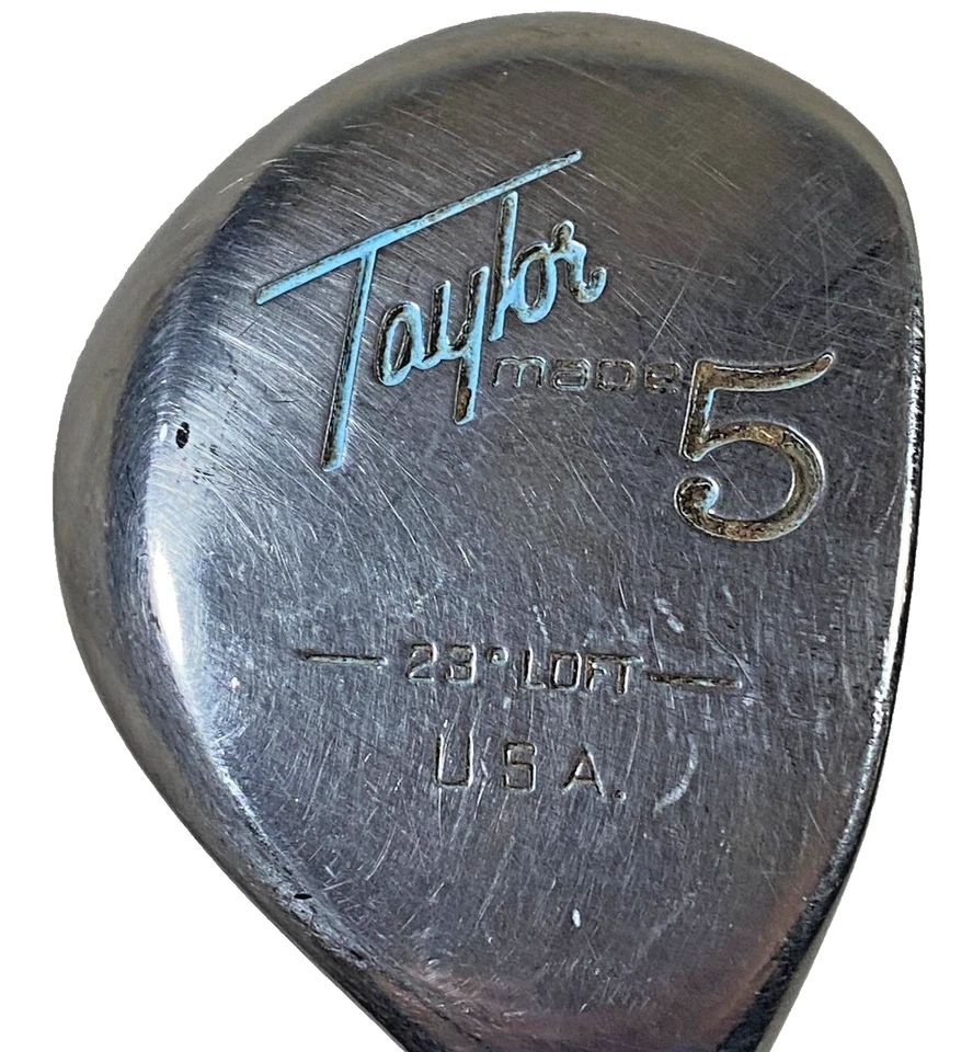 TaylorMade 5 Metal Madera 23° Damas Pittsburgh Caqui Acero Eje 40" De Colección Foto 3 de 4