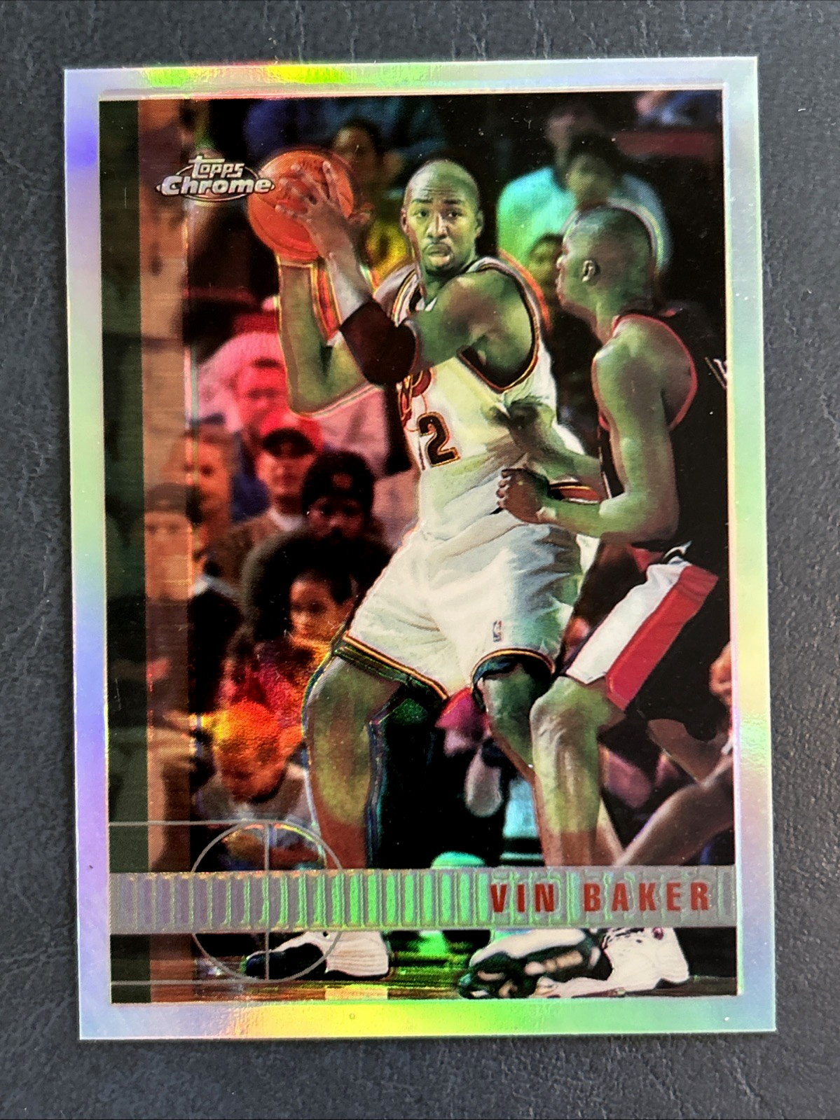 1997-98 TOPPS CHROME REFRACTOR #165 VIN BAKER
