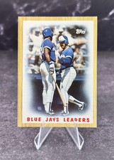 1987 Topps - Team Leaders Toronto Blue Jays #106