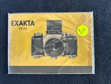 Exacta VX II b Vintage Camera Manual Mint