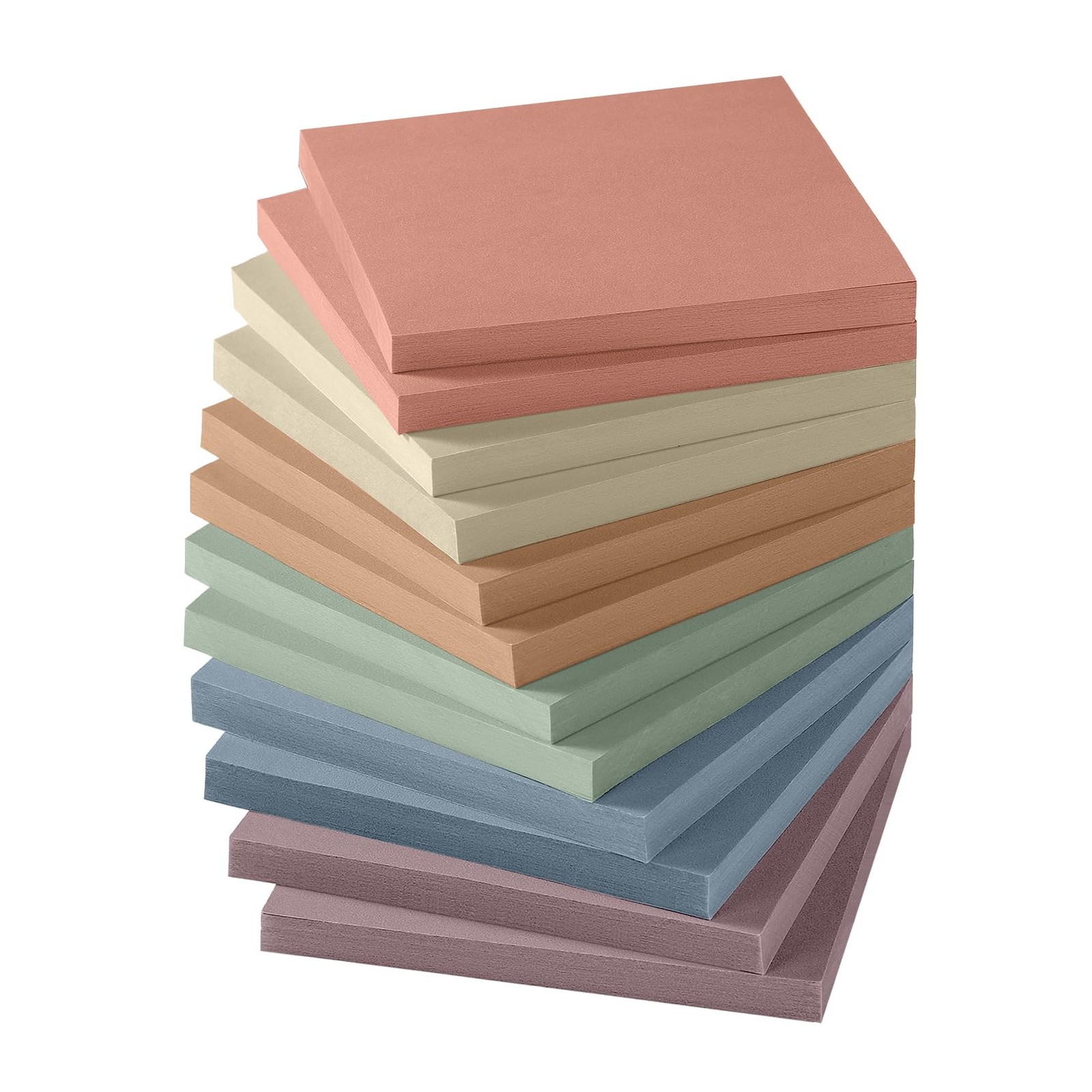 Aesthetic Vintage 3x3 Sticky Notes 12-Pack Self-Stick Memo Pads-image