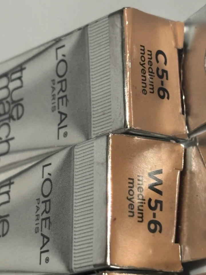 4x L'Oreal True Match Eye Cream In A Concealer Medium C5-6, W5-6, N5-6, C7-8 - Image 3 of 4