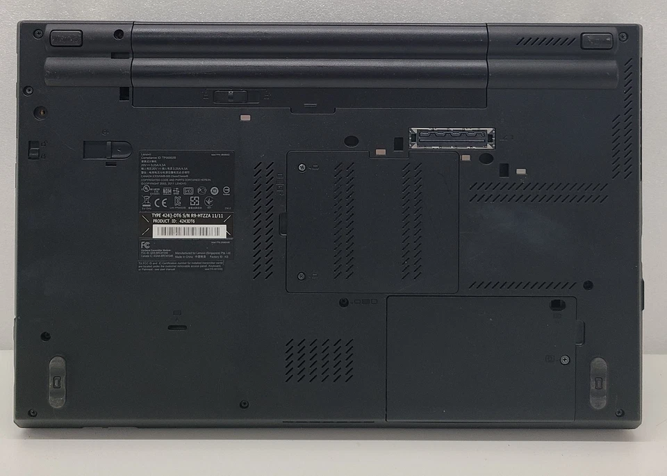 Portátil Lenovo Thinkpad T520 Intel Core i5-2520M @ 2,5 GHz 6 GB Ram SIN HD/OS (FL) Foto 4 de 4