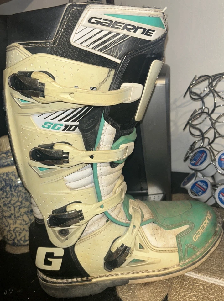 ¡Botas de motocross Gaerne S10 usadas para hombre! Talla 12! Foto 3 de 4