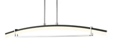 Z-Lite 620-43-LED Chrome Arc 44"W Led Linear Chandelier