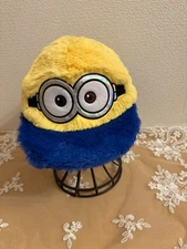 Almost unused USJ Minion fluffy cap