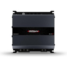 SounDigital EVO6 3000.1 Car Audio Amplifier 3000W RMS, Class D Monoblock, 1...