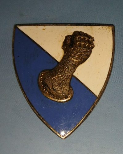 Insigne Patch 6e DB Division Blindée - Vintage Strasbourg Cavalerie (Original)