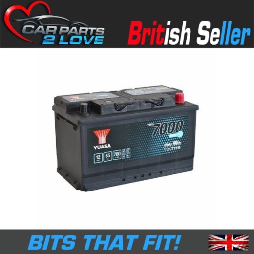 Nissan Qashqai 1.6 dCi Diesel Car Battery Yuasa YBX7115 115 EFB 11-13 5YrW 85Ah