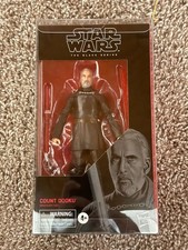 Star Wars The Black Series Count Dooku Red Label 107 6-Inch Figure BRAND NEW