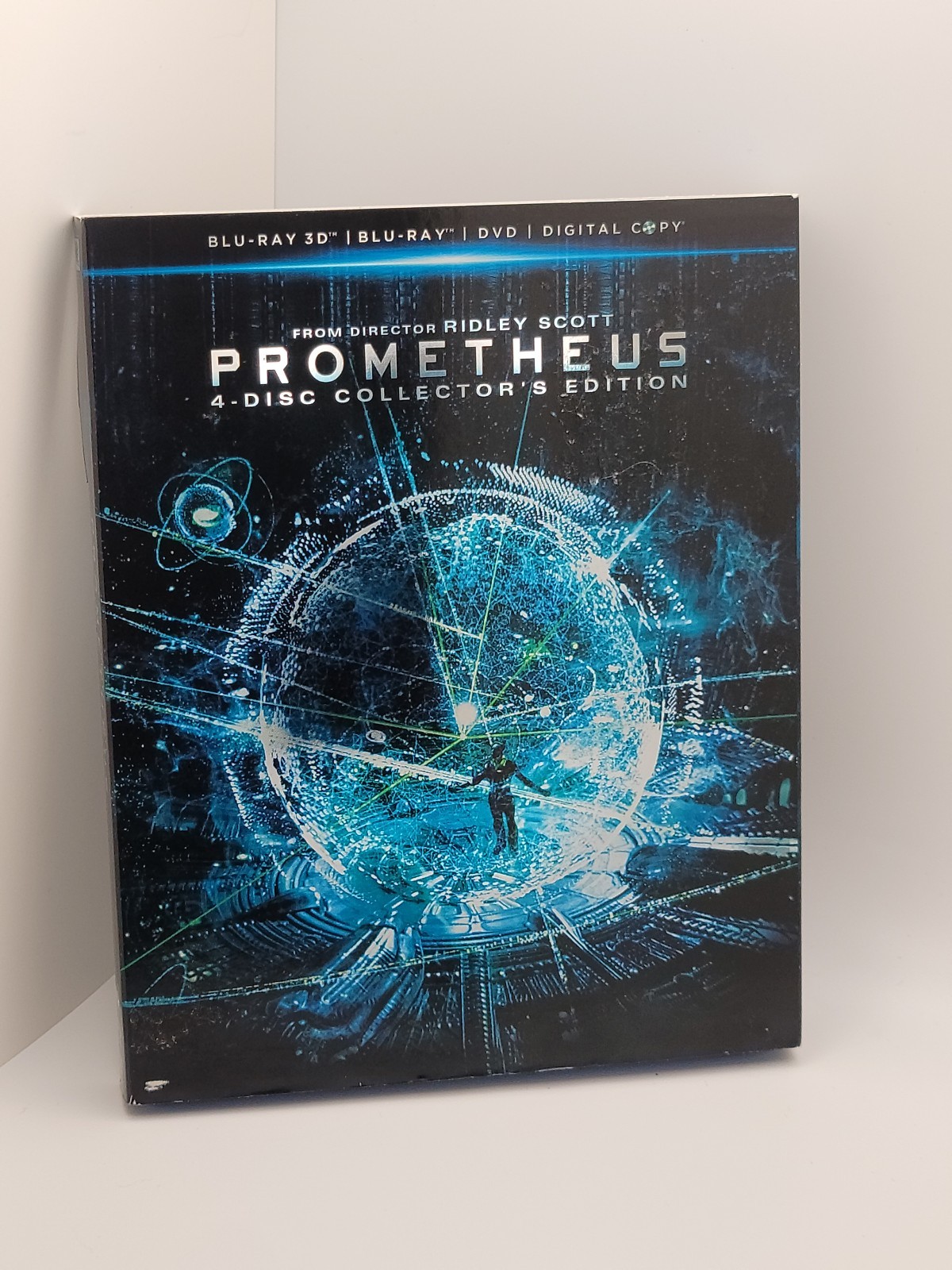 Prometheus Collectors Blu-ray DVD 2012 4-Disc Set Ridley Scott Noomi Rapace