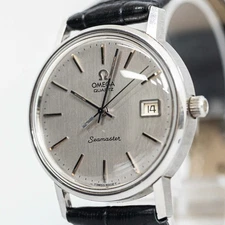 No Tariffs *NEAR MINT* Vintage OMEGA Seamaster Cal.1342 Qz Push Crown 35mm Men's