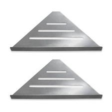 Corner Shower Caddy Organizer for Bathroom - 2 Pack Stainless Steel Modern Hi...