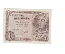 SPAIN 1948 1 PESETA BANKNOTE P135 UNCIRCULATED