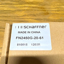 Schaffner FN2450G-20-61 EMI Filter 250VAC 20A 50/60Hz Chassis Mount