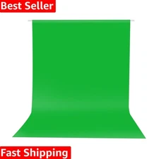Versatile 5x7 ft Chroma Key Green Screen for Video Conferencing & Live Streaming
