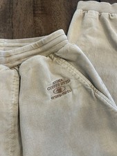 Crazy Shirts Hawaii Original Kona Coffee Dyed Khaki Joggers Size S