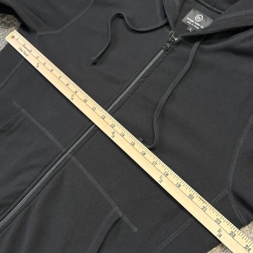 Foreign Rider Co Hoodie Mens Large Size 3 Black Full Zip Sweatshirt Canada Made - Picture 4 of 5